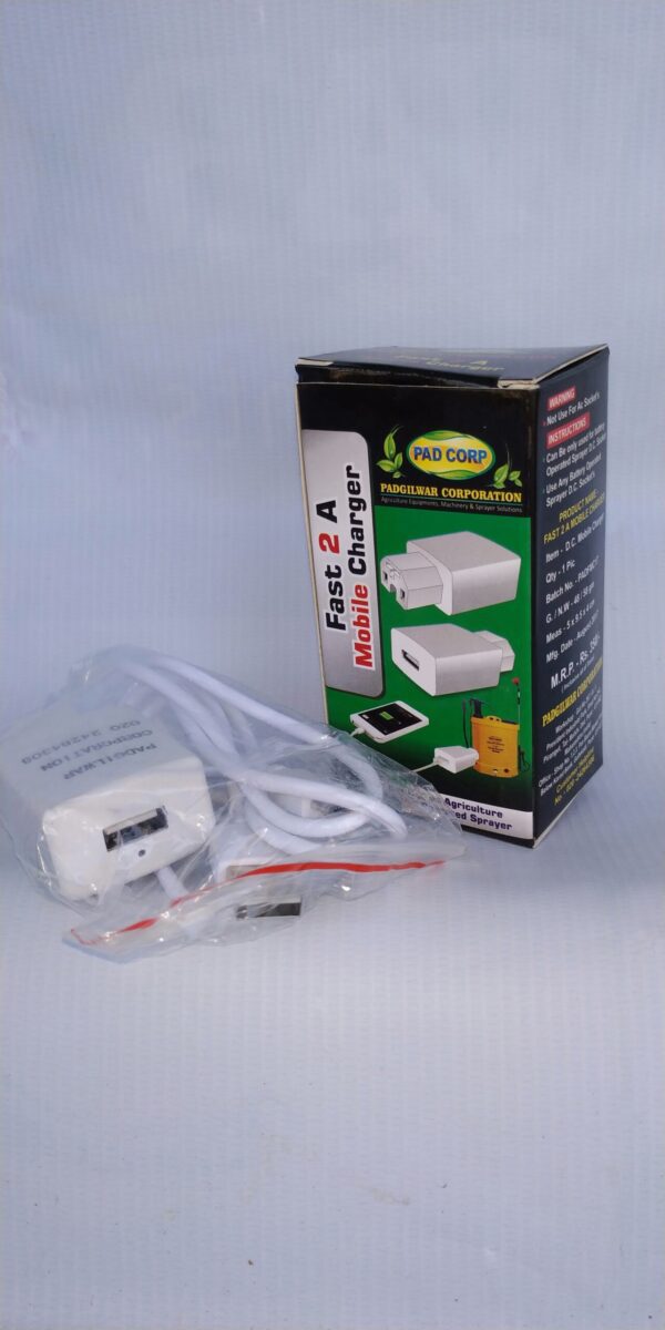 Pad Corp Fast 2 A Universal Battery Sprayer Mobile Charger