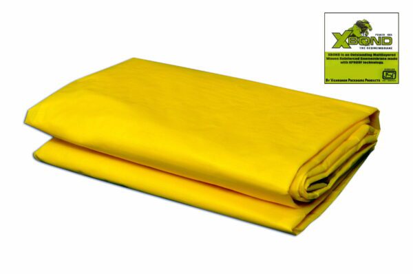 Xbond Yellow Tarpaulin 12 ft x 15 ft - 170 GSM