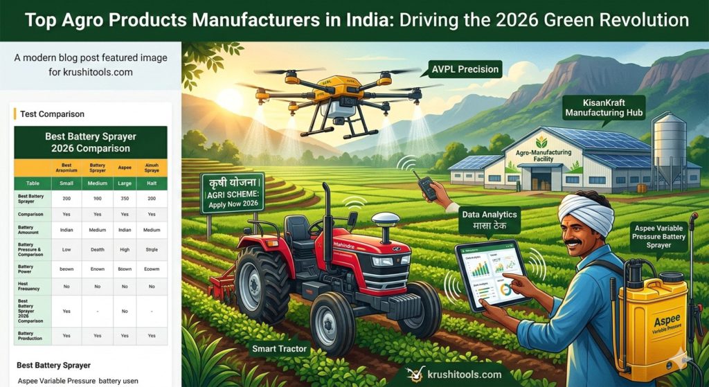 Agro Products Manufacturers in India