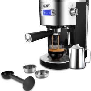 Gevi Espresso Machines 20 Bar Fast Heating Automatic Cappuccino