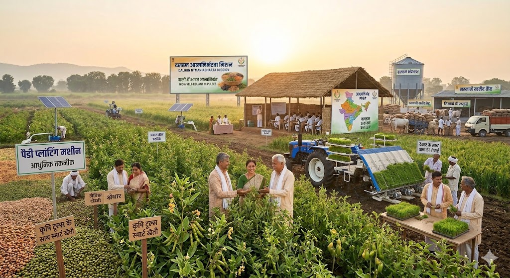 Paddy Planting Machine With Tractor