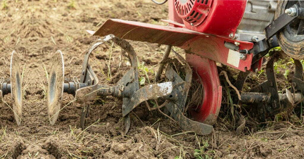 Powered Tool Machine Used In Farming