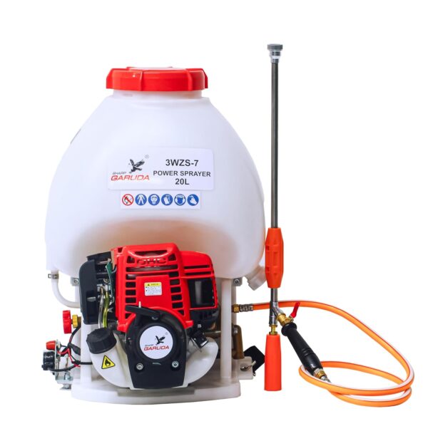 Boost Crop Yields with Sharp Garuda Power Sprayer - 36CC 4Stroke Petrol Engine Spray Pump