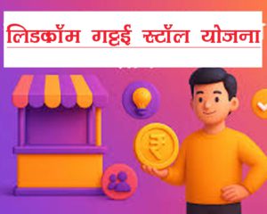 लिडकॉम गट्टई स्टॉल योजना
