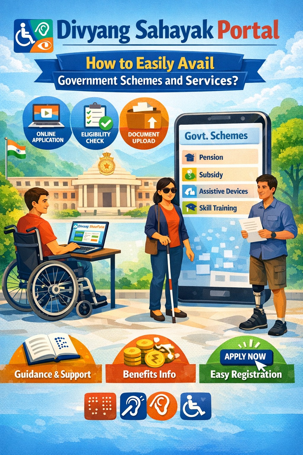 Divyang Sahayak Portal How to easily avail government schemes and services