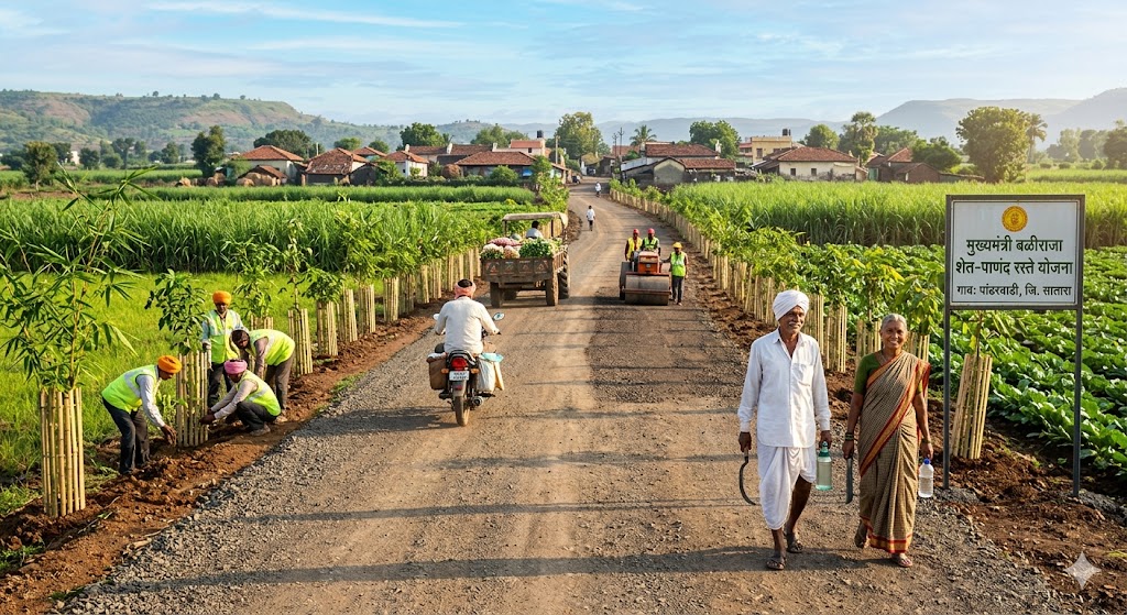 महाराष्ट्र मुख्यमंत्री बळीराजा शेत पाणंद रस्ते योजना शासन निर्णय (GR) आणि नियम