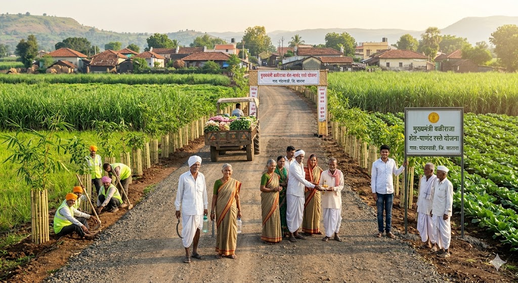 मुख्यमंत्री बळीराजा शेत-पाणंद रस्ते योजना