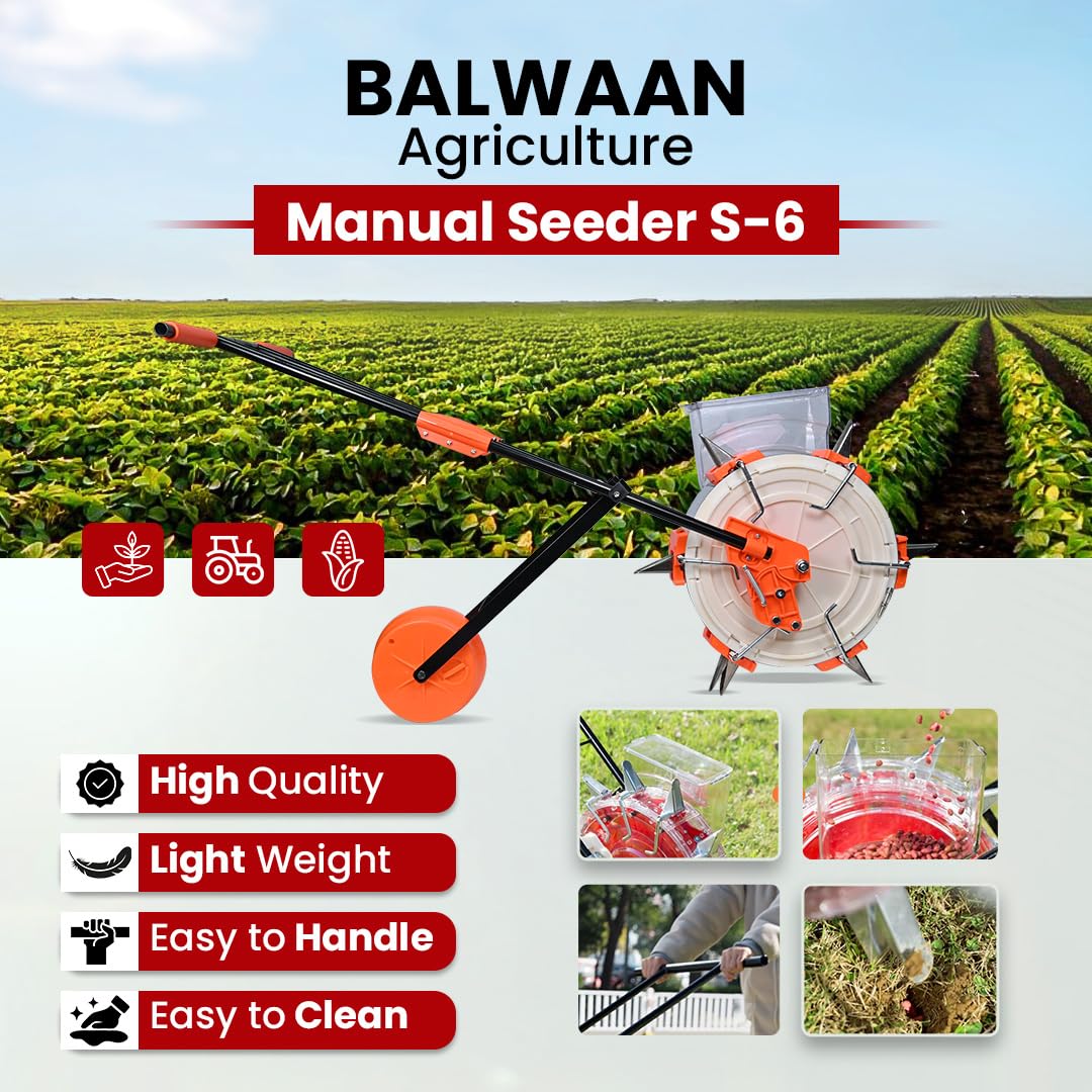 BALWAAN Krishi Manual Seeder बलवान हैंड ऑपरेटेड सीडर