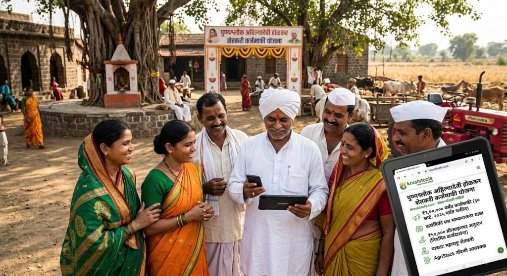 Punyashlok Ahilyadevi Holkar Shetkari Karjmafi Yojana पुण्यश्लोक अहिल्यादेवी होळकर शेतकरी कर्जमाफी योजना