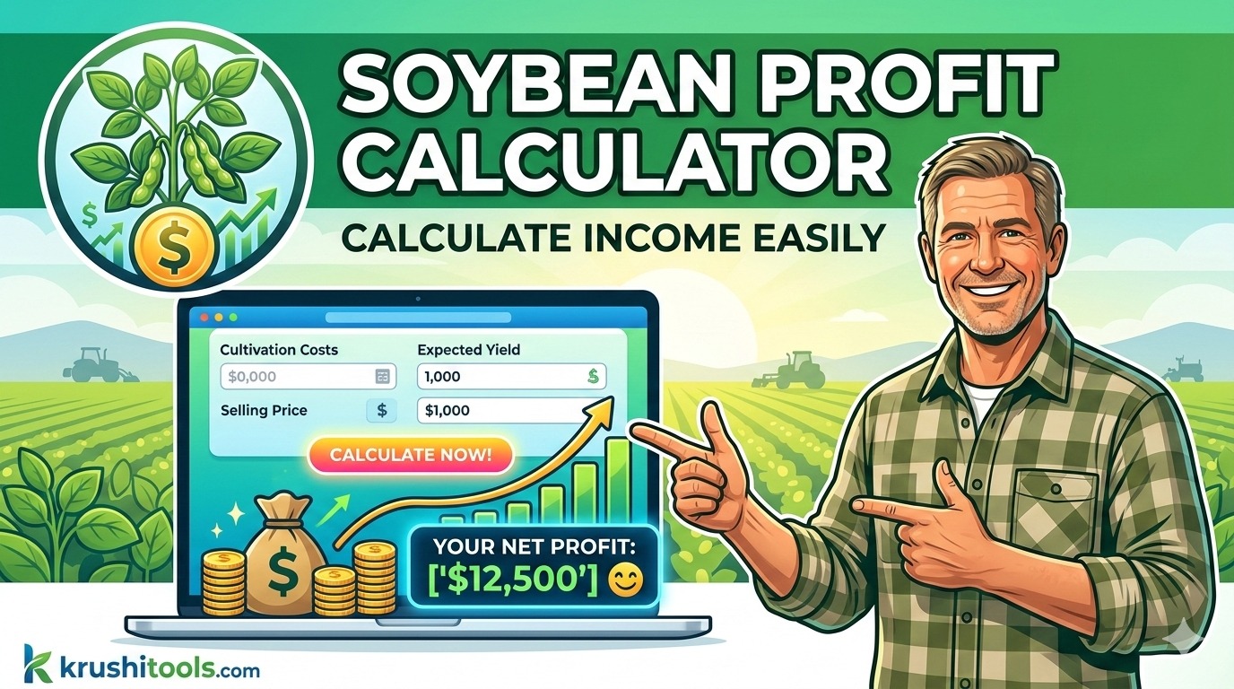 Soybean Profit Calculator – Calculate Income Easily