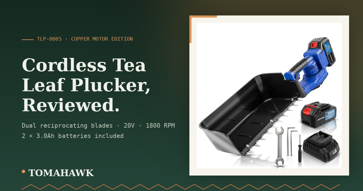 Tomahawk Cordless Tea Leaf Plucker price