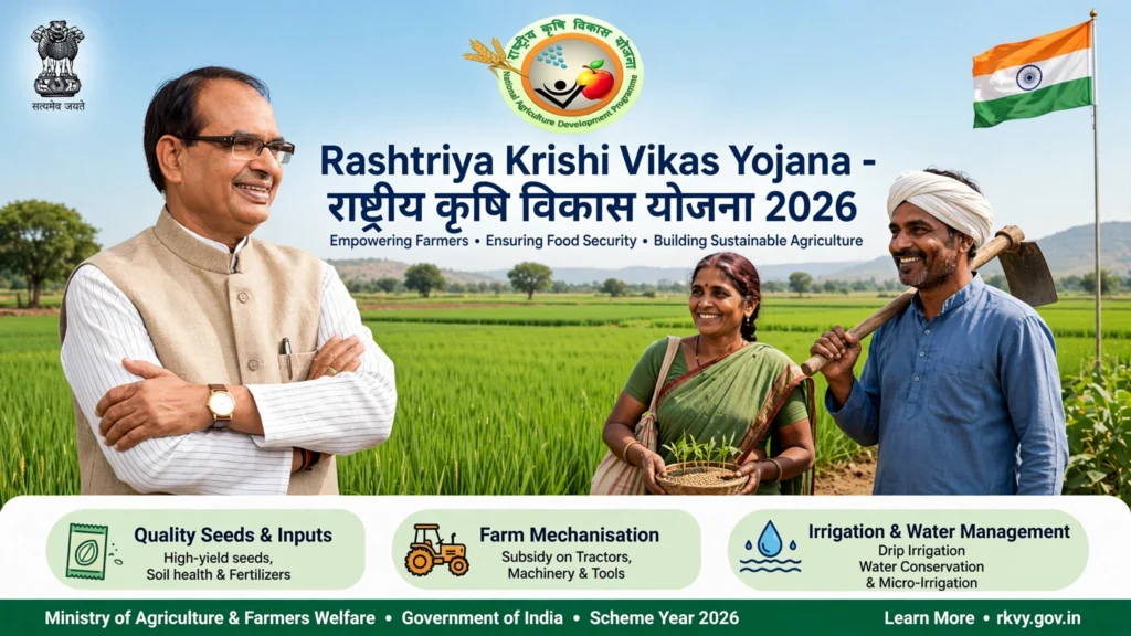 Rashtriya Krishi Vikas Yojana राष्ट्रीय कृषि विकास योजना