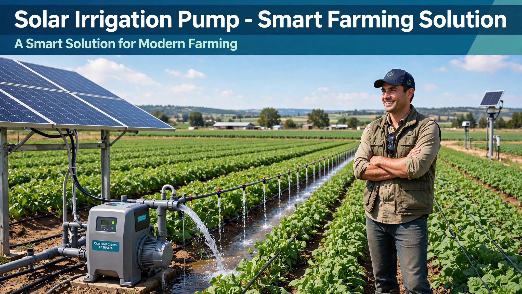 Solar Irrigation Pump A Smart Solution for Modern Farming