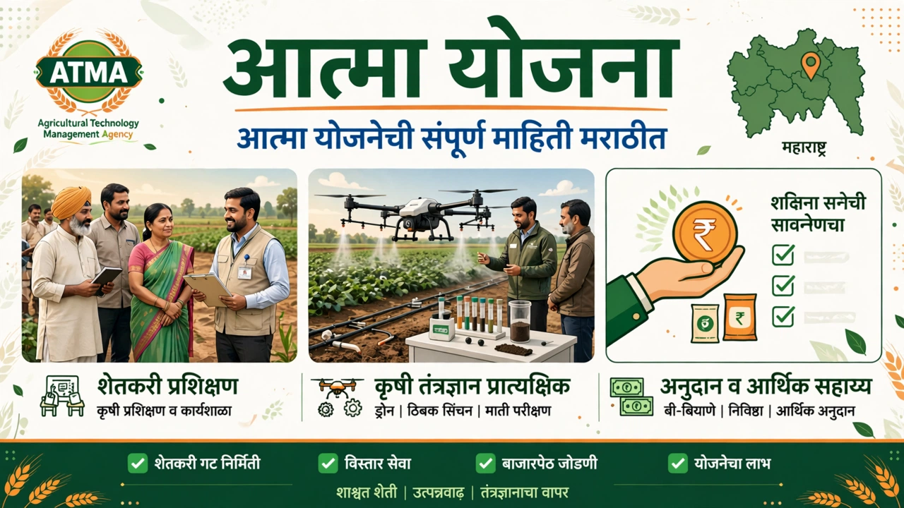 ATMA Yojana Maharashtra आत्मा योजनेची संपूर्ण माहिती मराठीत