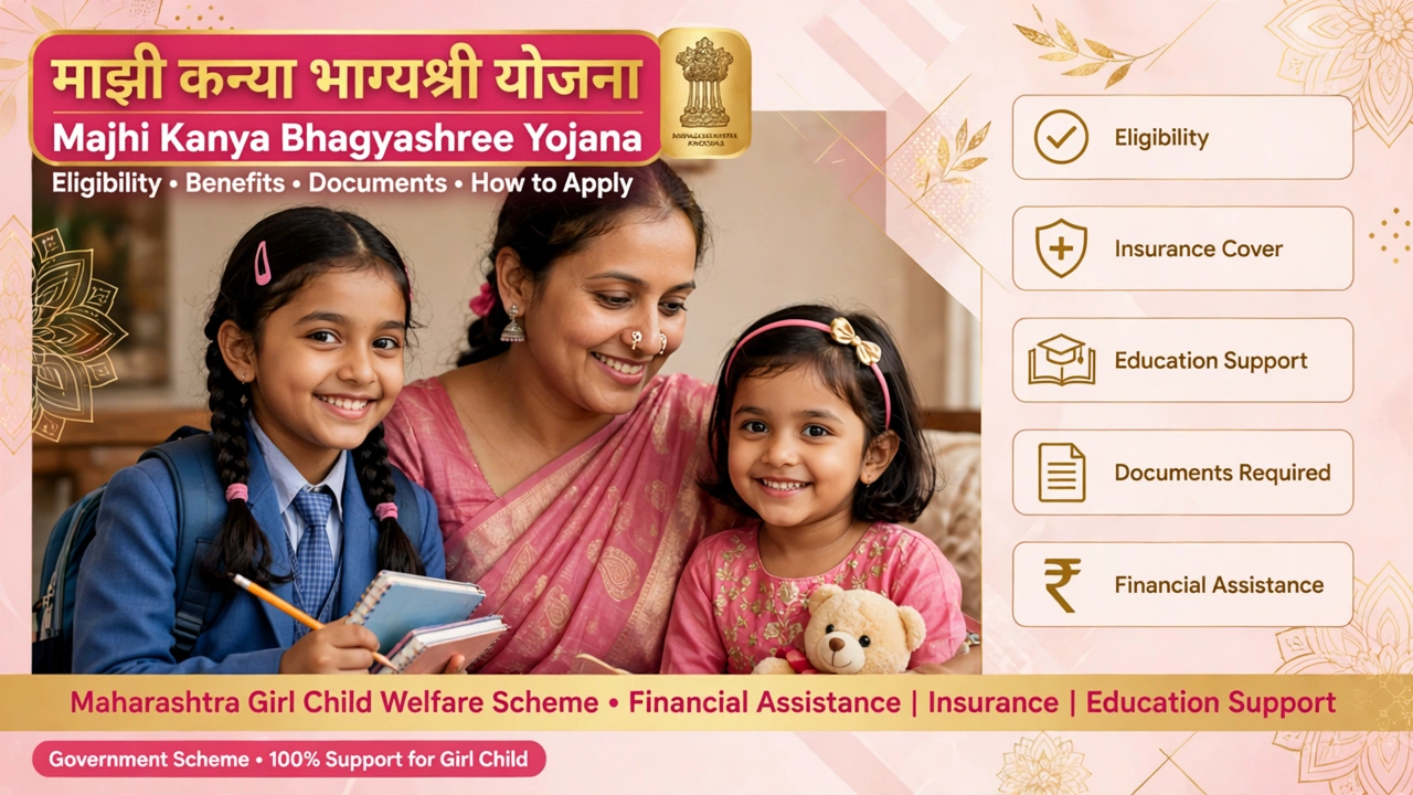 Majhi Kanya Bhagyashree Yojana Eligibility Benefits Documents & How to Apply